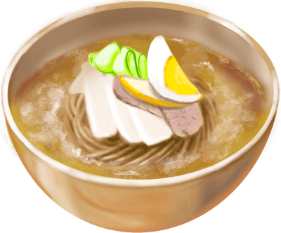 물냉면