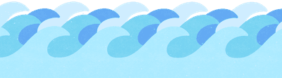 파도-일러스트-바다-배경