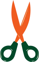 Scissors Flat Illustration