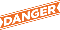 Danger Rubber Stamp Template