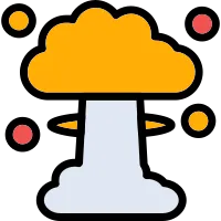Nuclear Explosion Icon