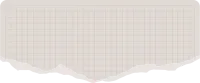 Torn piece of graph paper