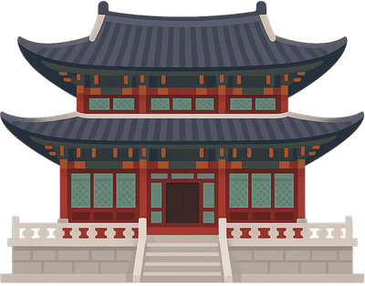 경복궁 일러스트