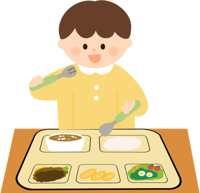 급식  식판 학교 유치원
