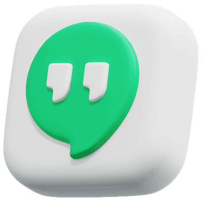 3D Google Hangouts Icon