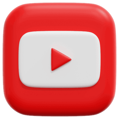 3D Youtube Icon