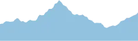Abstract winter mountain peak