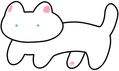 귀여운 고양이 캐릭터