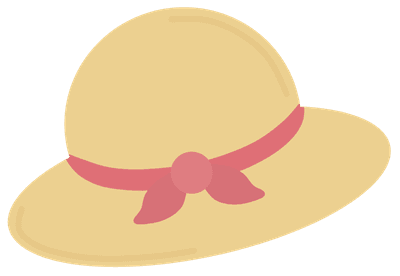 여름 밀짚모자