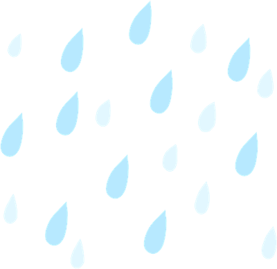 장마 일러스트