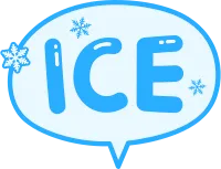 ice-글자-말풍선-파랑색-손글씨