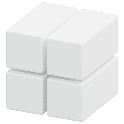 3D Tall Cuboid Group Icon