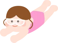 수영 물놀이 캐릭터