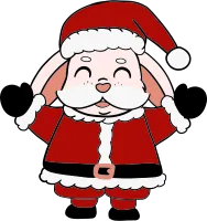 Santa Bunny 3