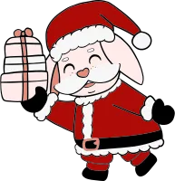 Santa Bunny 8