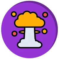 Nuclear Explosion Icon