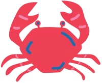꽃게, 대게