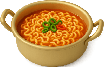 라면 입체 분식