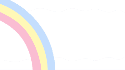 background rainbow pastel cartoon iluusration