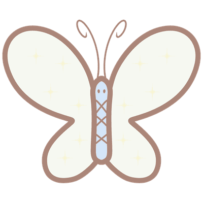 Cartoon butterfly