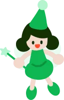 귀여운 작은 꼬마 요정 4 SVG