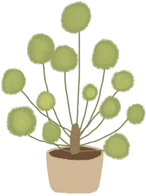 Hand drawn Decorative plants