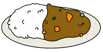 카레와 밥