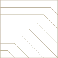 Minimalistic Monoline Geometric Lined Shape Composition