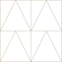 Minimalistic Monoline Geometric Lined Shape Composition