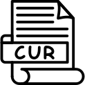 CUR Linear Line Icon
