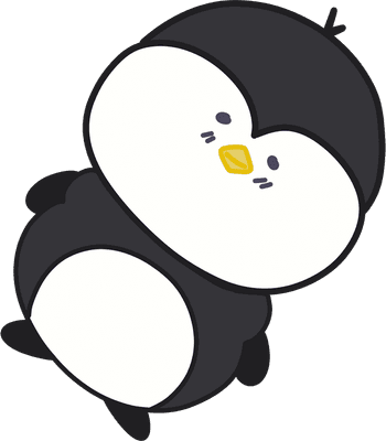 귀여운 펭귄 캐릭터