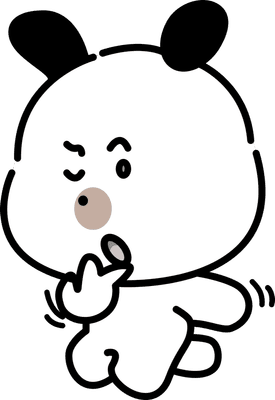 kawaii-dog-scared-clipart-set05