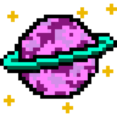 Universe pixel art