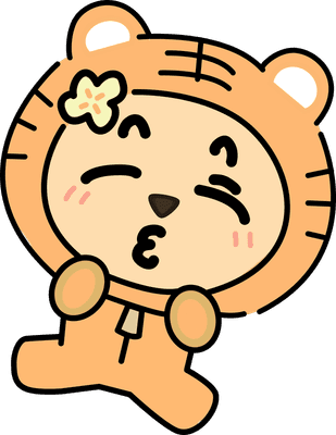 kawaii-tiger-happy-clipart-set01