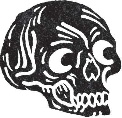 scary-skull-painting-for-halloween