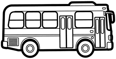 bus transparent background