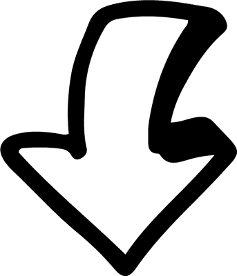 Sketchy Doodle Color Arrows Icon Pack for Design Use
