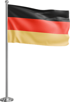 3d germany flag