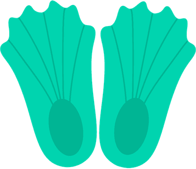 오리발