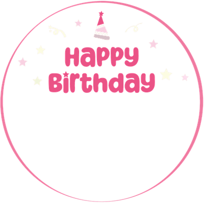생일 축하 스티커