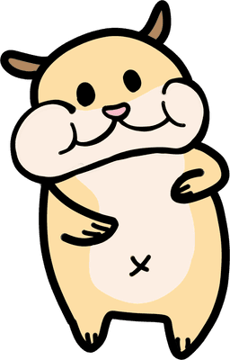 햄스터 캐릭터