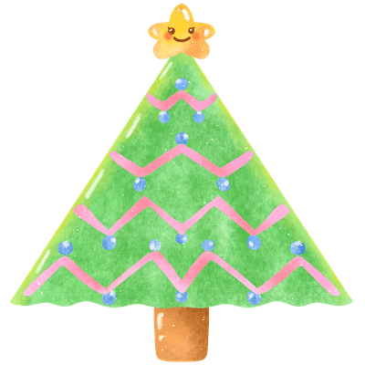 star Christmas tree1