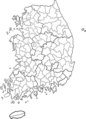 한반도-지도-2509