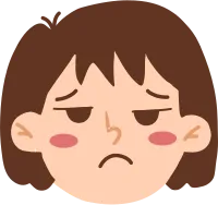 Tired Girls expression