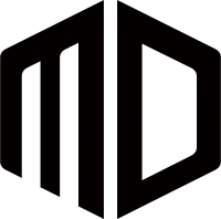 MD 로고 디자인