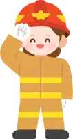 소방관 캐릭터