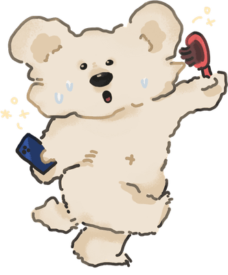 귀여운 곰돌이