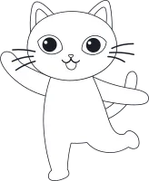 고양이 컬러링