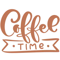 Coffee Lettering Vector Hand Drawn Illustration