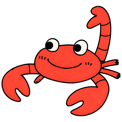 Cute Minimal Kawaii Insects Clipart